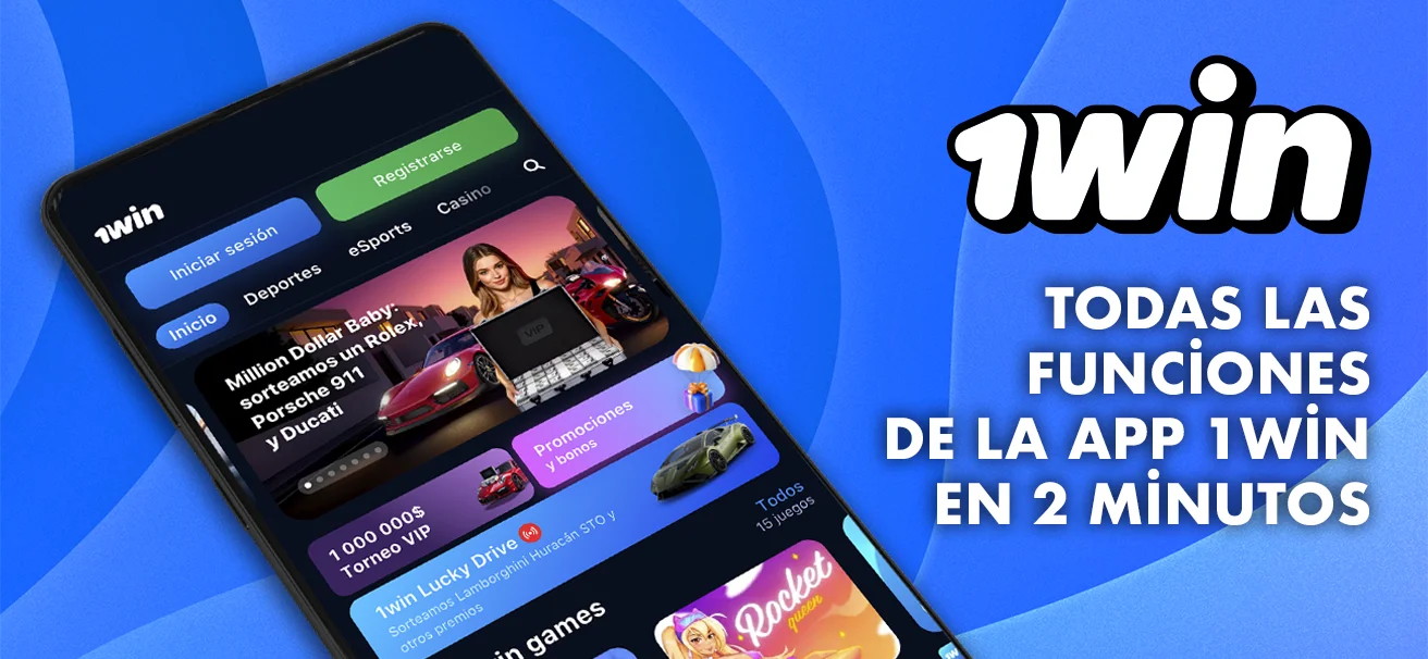 Prueba la aplicación multifuncional 1Win para tus juegos.