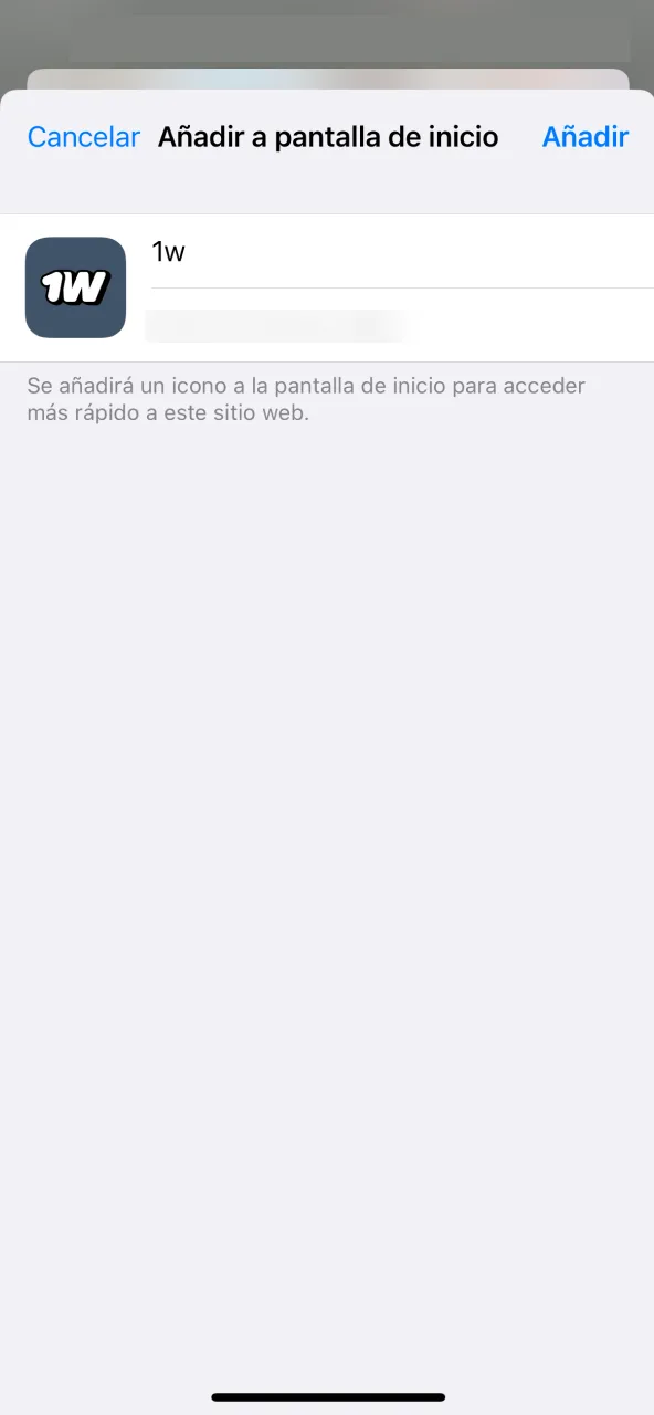 Accede a 1win como app nativa desde tu inicio.